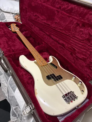 Victoria Custom Bass Precision 57 - Full Gotoh, Elixir, Case