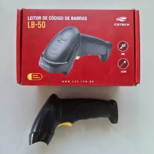 Leitor de Código de Barras LB-50BK C3tech