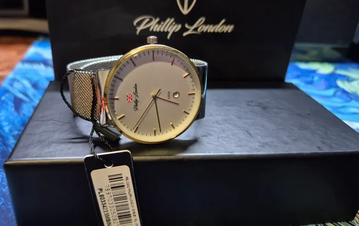 Relógio Phillip London Original - Impecável na Caixa (Modelo Esgotado)