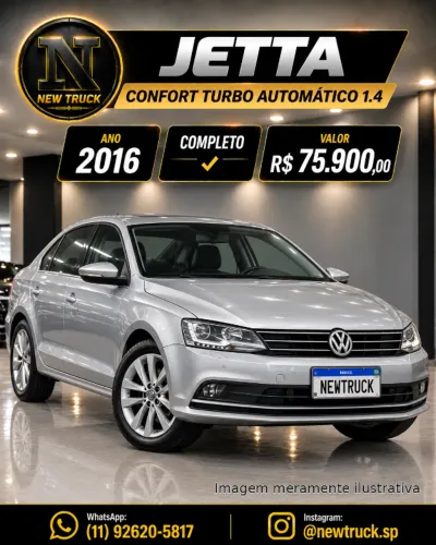 Volkswagen Jetta Comfortline 1.4 TSI 16V 4P Aut. 2016