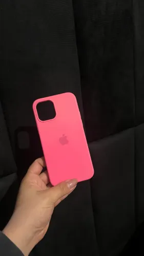 Capinha rosa do iPhone 12/12 pro