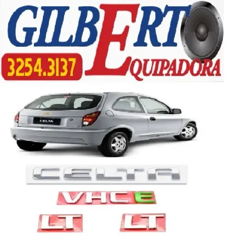 Emblemas metalizados automotivo