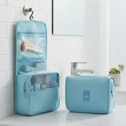 Necessaire Organizadora com Gancho para Viagem