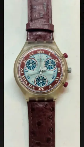 Relógio Suíço Swatch modelo Windmill clássico 