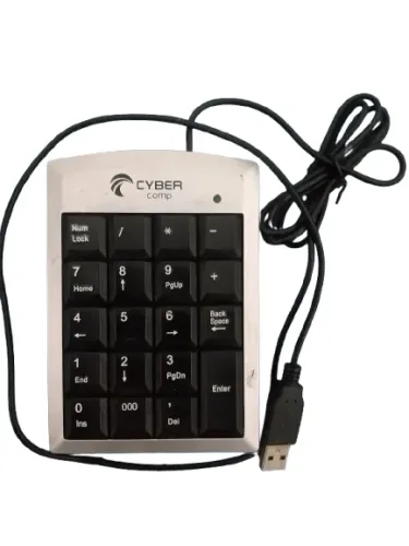 Teclado Numérico USB ST-989 CYBER Comp 5mA