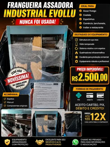 Vendo Frangueira - Nunca usada