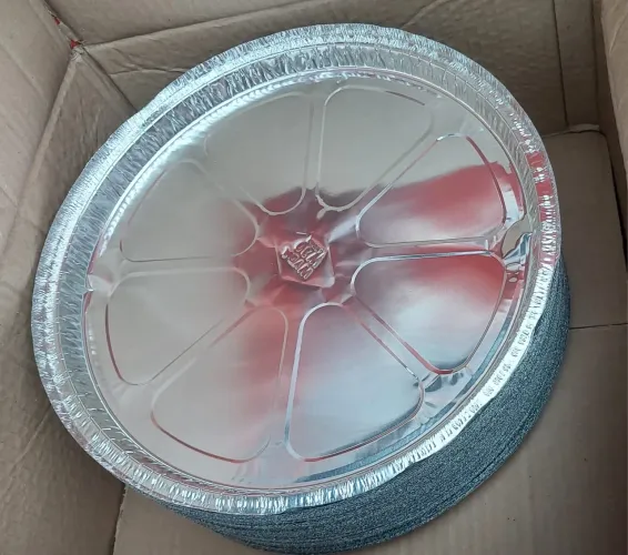 Forma pra pizza descartável caixa
