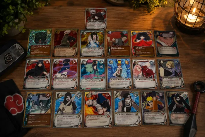 Cartas Naruto tcg lote