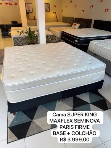 Cama SUPER KING MAXFLEX SEMINOVA - ENTREGO