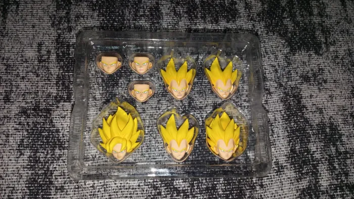 Heads Goku e Vegeta Sjs Demoniacal fit