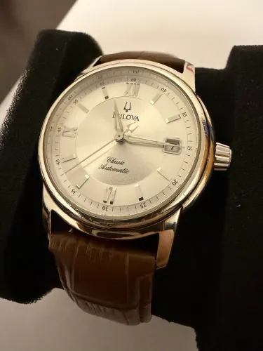 Bulova Classic Automatic 21 Jewels Open Heart Fundo Transparente - Original