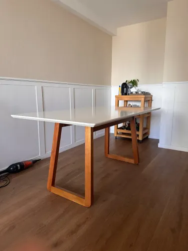 Mesa branca 1,60x90 cm QUEST