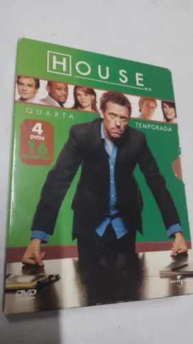 DVD Box Quadruplo House - Quarta Temporada ( 25093 )