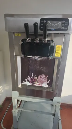 Máquina de sorvete expresso, logrosoft LS22
