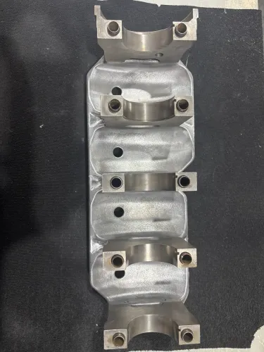 Capa de mancal do bloco do motor Honda Fit e City 1.5 16v automático 2017 a 2021 