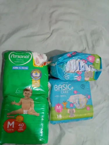 Fraldas tamanho M