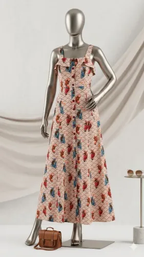 Vestido Antix vilarejo tam P
