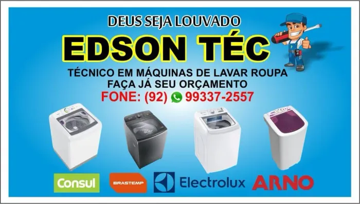 Assistência Técnica Especializada Em Conserto De Máquina De Lavar Roupa