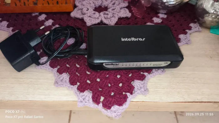 Switch 8 portas Intelbras