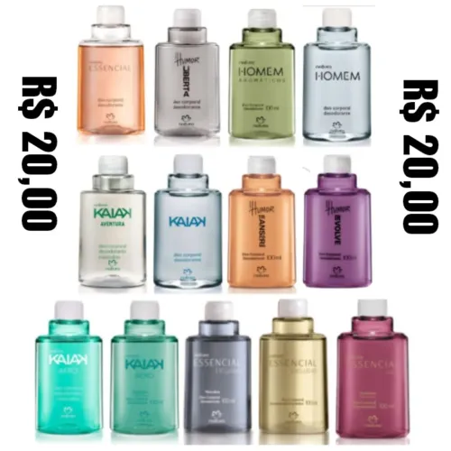 Perfume Deo Corporal Natura 100ml a partir 20,00
