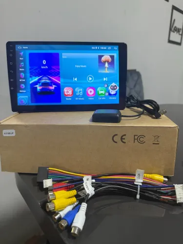 Central Multimídia 10 polegadas  2din Android Carplay GPS YouTube