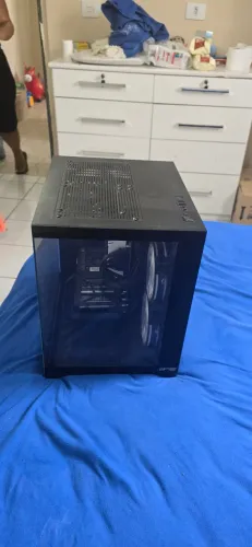 Pc Gamer Intel I5 12400f 16gb Rtx 4060 8g com Monitor e Teclado Gamerb Ssd 1tb 600w 80 P