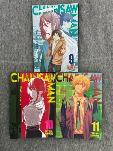Chainsaw Man Volumes 9, 10 e 11