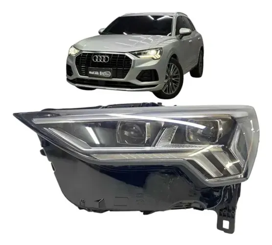 Farol Esquerdo Audi Q3 Full Led 2020 A 2024 Original Esquerdo/motorista