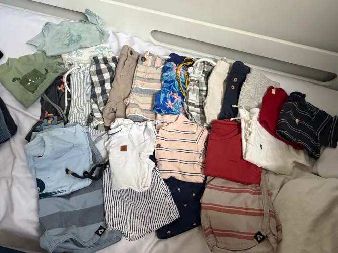 LOTE ROUPA BEBE MENINO 1 ano