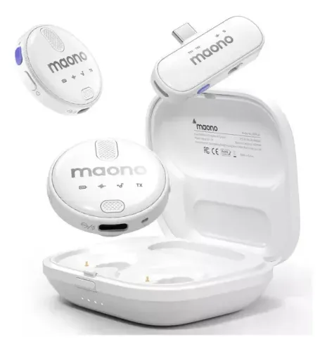 ? Microfone Sem Fio MAONO WM620 - Duplo