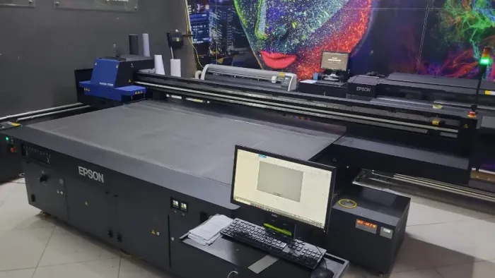 Impressora Uv Epson V7000 Flatbed Mesa Placa 2,50x1,25m