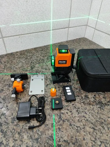 Nível A Laser HILDA 12 Linhas Bateria Recarregável Entrega Grátis
