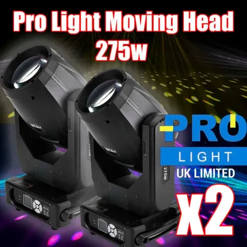 Cabeça Móvel Pro Light 275w luzes para palco e eventos