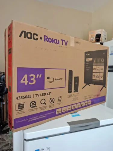 Smart tv 43 polegadas nova lacrada na caixa com garantia ?