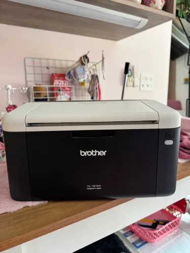 impressora a laser brother hl-1210w monocromática