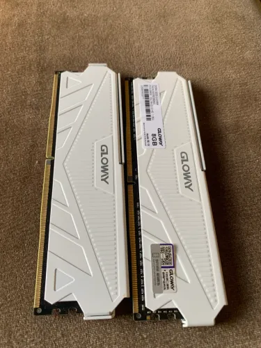 MEMÓRIAS RAMS 2x8 Glowey DDR4 3200Hz