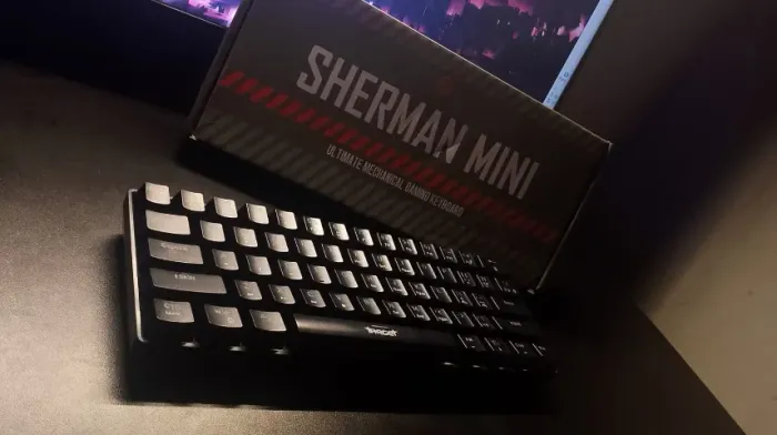 teclado mecânico game tgt sherman mini