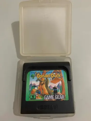 Jogo Donald Duck Game Gear Original + Case 