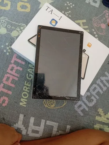 Tablet 10.1 tela trincada