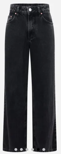 Calça Wide Leg Preta Renner Tam. 38 - Nova com Etiqueta