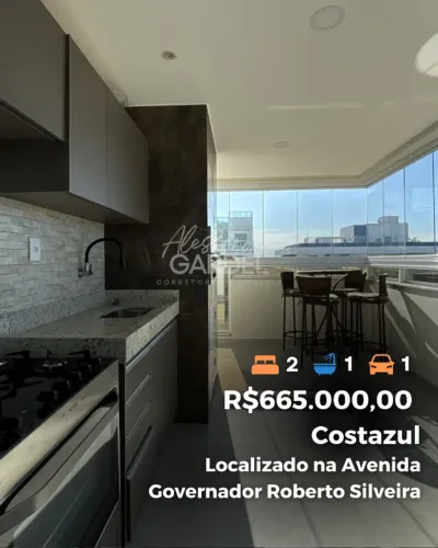 Apartamento 2 quartos (1 suíte) a poucos metros da Orla da Praia Costazul - Rio das Ostras