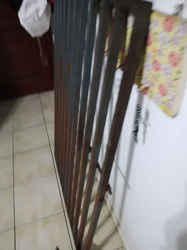 Portão de ferro completo 