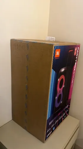 Caixa de Som JBL PartyBox Stage 320 Bluetooth Portátil - 240W RMS Preta