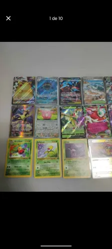 Desapego de cartas pokémon