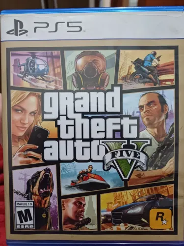 GTA V - PS5 (Mídia Física)