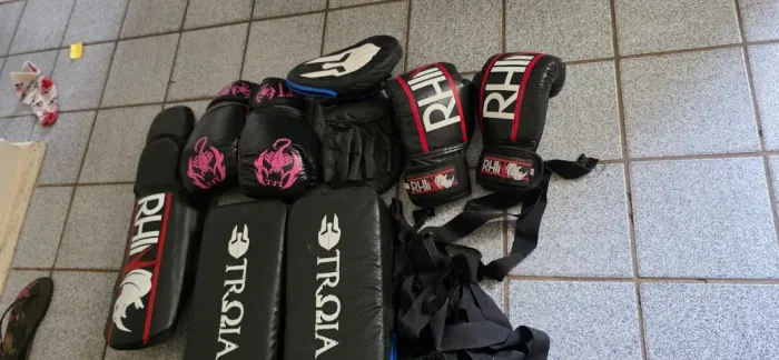 Luvas para boxe, kick.... * 
