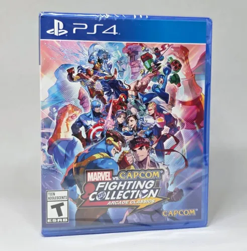 Jogo Lacrado Marvel vs capcom fighting Collection ps4