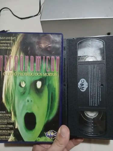 Vhs necronomicon livro proibido dos mortos terror