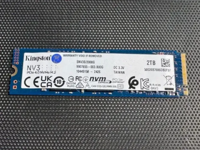 SSD Kingston Snv3s/2000g 2tb!