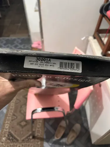 Defletor de chuva para os carros da Volkswagen Gol, Parati e Voyage G2, G3 e G4 4 portas